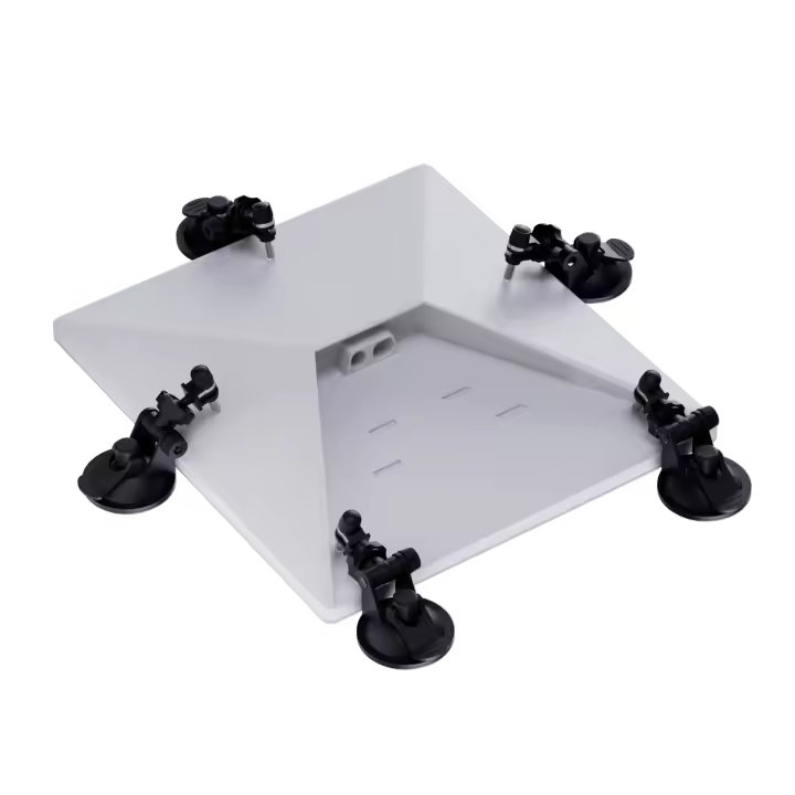 Kit De Accesorios De Montaje Para Starlink Mini Con Brazo Ajustable Y Ventosa Para Ventanas De Coche Techo Y Toldos Negro ABS Compatible Con Soporte Original Starlink - 1