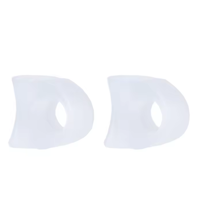 1 Par De Separadores De Dedos De Silicona Guía De Bunion Orthopédica Corrección De Dedos Herramienta De Cuidado Del Pie - 1