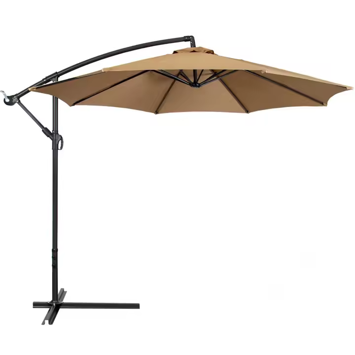 3M Ronda Sombrilla de Jardín Paraguas Al Aire Libre Patio Parasol Canopy 3M 6/8x Brazo (Only canvas de Paraguas) - 1