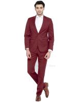 Traje De Novio Clásico Para Hombres Slim Fit Conjunto De Traje Formal De Negocios Con Chaqueta Y Pantalones 2 Piezas Para Bodas Y Compromisos - details 4