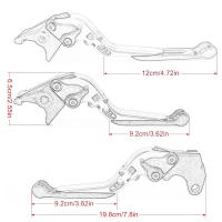 Manillar De Freno Y Embrague Plegable Ajustable Para Yamaha MT-07 FZ-07 2014-2023 Hecho De Aluminio CNC Accesorios De Motocicleta - details 1