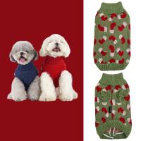 COTTECOTA-Jerséis para perros, Suéter para perros de Navidad, Ropa para perros y gatos, Ropa para Mascotas Perro Gato Navidad Jersey para perro pequeño, Jersey Corazones Perro Pequeño Abrigo Navideño Mascotas Disfraces de Navidad para Mascotas - details 4
