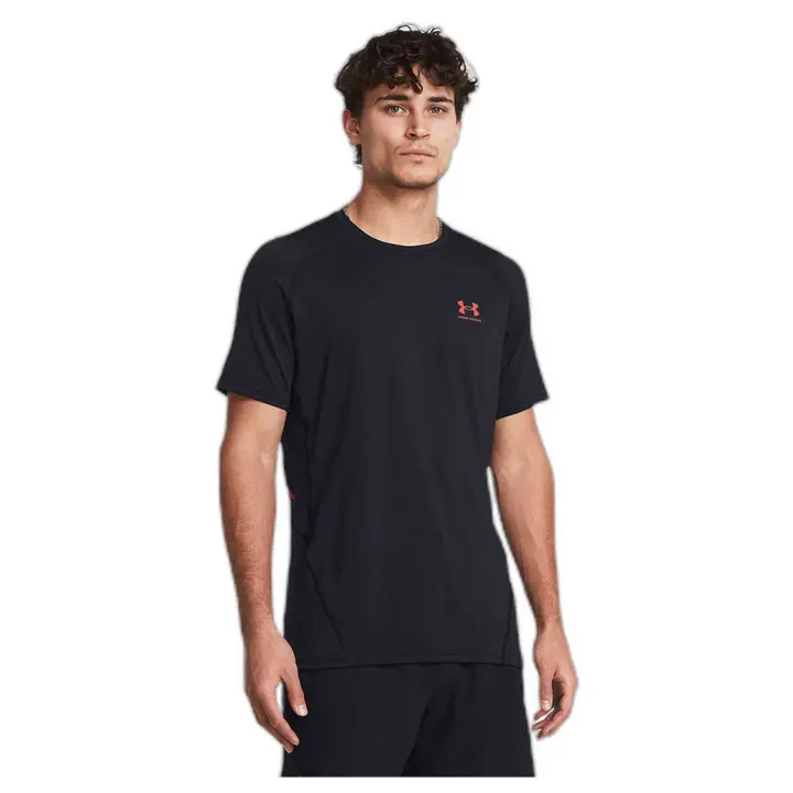 Camiseta de Manga Corta Under Armour Heatgear Graphic para hombre en color negro - 1