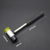 Martillo De Mano Mini Con Cabeza De Náilon 25mm 30mm 35mm 40mm Herramienta Multifuncional Para Carpintería Joyería Y Plásticos Mango Antideslizante - details 3