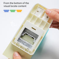 Pulverizador De Hojas Sueltas BQJ-04 Etiquetas De Índice DIY Separador De Hojas Máquina De Cortar Papel Herramientas De Embossing Para Scrapbooking - details 3