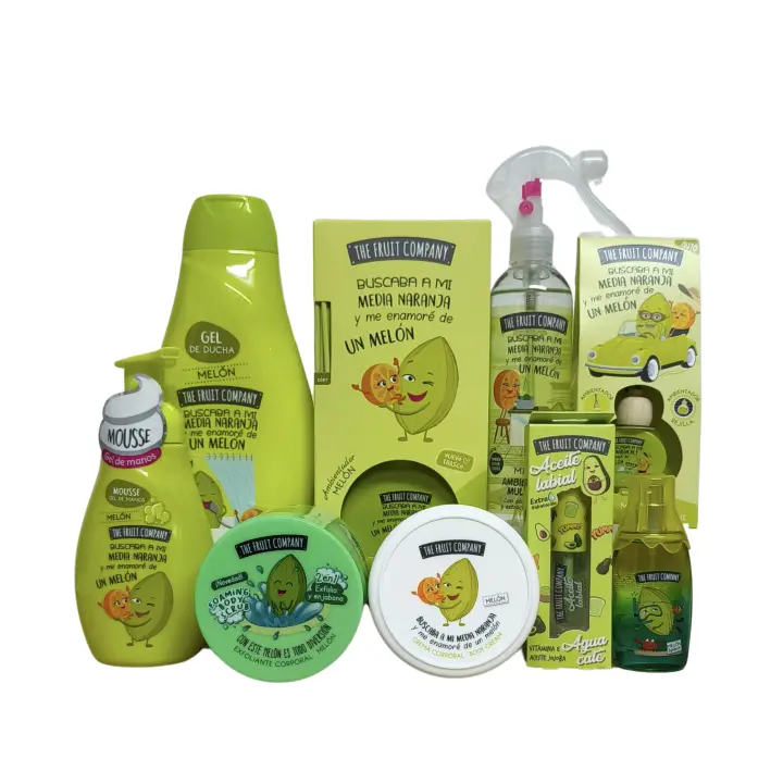CAJA BEAUTY MELON Productos de cosmética y hogar The fruit Company - Regalos y Sets de Belleza, Cuidado de la Piel y Hogar - 1