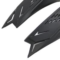 2Pcs Accesorios De Modificación Para Motocicleta Hornos De Casco Adhesivos Y Estilizados Para Suministros De Polyester Unisex - details 3