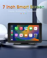 Pantalla Táctil Inteligente Universal 7 Pulgadas Android Auto CarPlay Inalámbrico Radio Multimedia Video Player FM AUX BT MirrorLink Para Coche - details 1