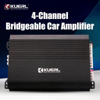 Amplificador De Potencia Para Coche 4-Way Bridgeable DC 12V RMS 4*45W Material De Aluminio Modificación De Audio Para Subwoofer - details 0