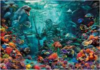 Educa - Puzzle de 1000 Piezas para Adultos | Arrecife de Coral Poseidón. Incluye Pegamento Fix Puzzle. Medidas: 68 x 48 cm. A Partir de 14 años - details 0