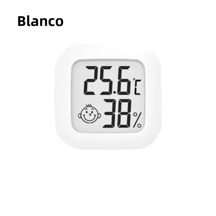 Mini Termómetro Y Higrómetro Digital LCD Para Interior Y Exterior Medidor De Temperatura Y Humedad Con Sensor Herramienta Para El Hogar - 1