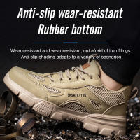 Botas De Seguridad Para Hombre Y Mujer Antideslizantes Transpirables Con Punta De Acero Ligeras Y Respirables Para Trabajo - details 4