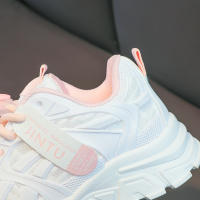 Zapatos Deportivos Para Niñas Primavera/Otoño Moda Casual Transpirables Confortables Para Estudiantes Niños Bebés Talla 0-1Años Material Superior PU Cuero Y Fibra De Red Suela De Goma - details 11