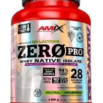 Amix Proteína ZeroPro 1 kg Cookie crema - 1