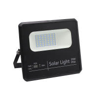 Proyector  de luz Solar fabrilamp modelo Malaquita foco de luz de 20w 6500k Negro 1800lm (17x19,5x5)(35x23,5x2)cm Mando Y Cable 5m - details 1