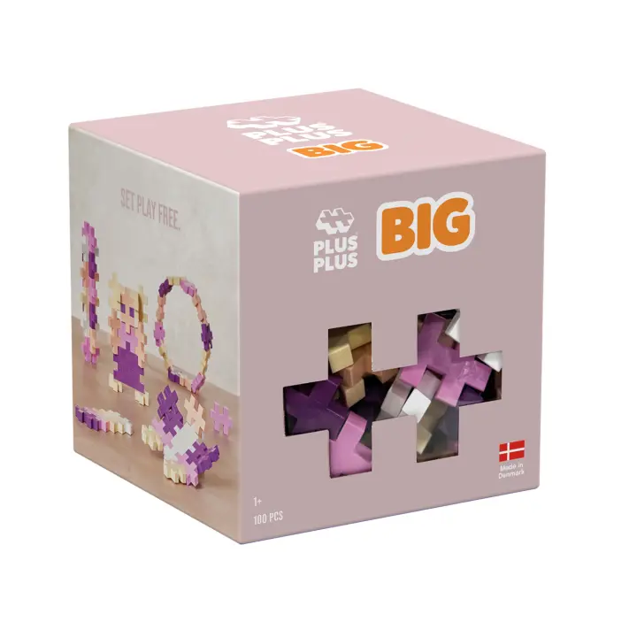 Plus Plus Big Bloom- Puzzle 2 Años O Más | Rompecabezas Niños | Piezas Construccion Niños 1 Año O Más | Regalo Niño 1 Año | Juguetes 1 Año O Más | 100 Piezas - 1