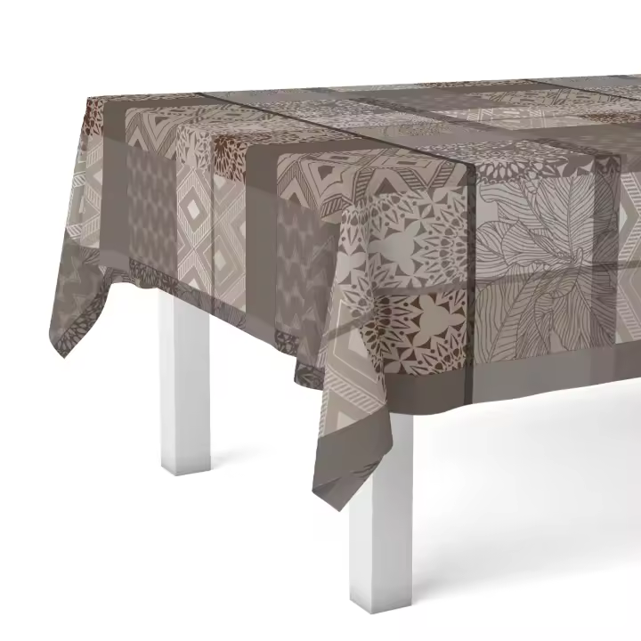 Valentia Home Mantel Hule Empo  Mantel Estampado Antimanchas  Mantel Repelente de Agua  Mantel Protección Mesa  Mantel al Corte para Comedor o Cocina  Varios tamaños  Mantel Rectangular y Redondo al Corte - 1