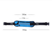 Bolsa De Cintura Impermeable Para Correr Y Ciclismo Unisex Con Botella De Agua Y Bolsillo Para Teléfono Móvil Bolsa De Deporte Fitness - details 7