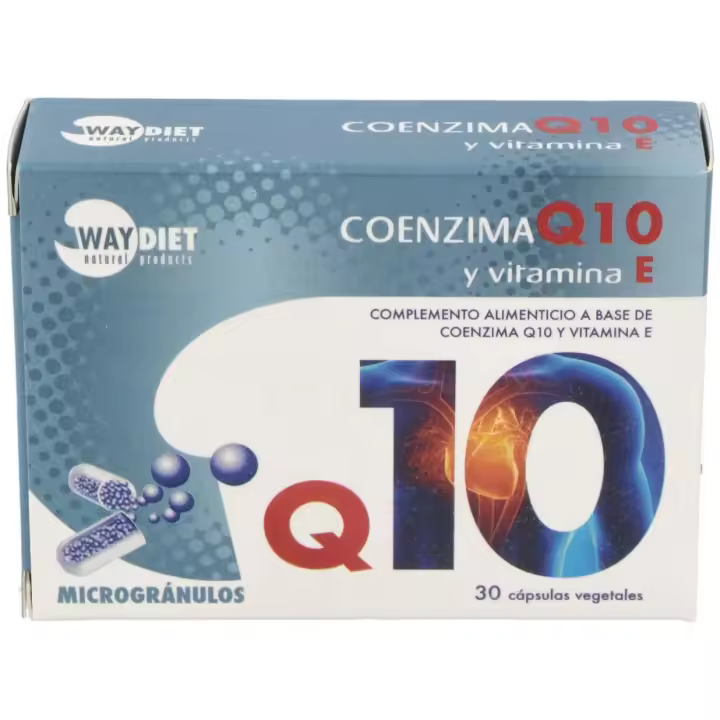Waydiet Natural Q10 + Vit E 30Caps - 1