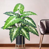 Artificial Pothos Monstera De 60-109cm Planta De Pollo Falso De Plástico Decoración Festiva Para El Hogar Y La Oficina - details 12