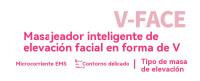 Masajeador facial EMS, cinturón elevador en forma de V, plegable, luz roja y azul, LED, vibración adelgazante, mejora la elasticidad de la piel, terapia de fotones, masaje facial vibratorio, adelgazante, elimina la papada, levanta y tensa - details 3