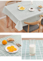 Mantel Rectangular De Plástico PEVA Transparente Y Delgado Impermeable Y Resistente Al Aceite Para Comedor Cocina Y Exterior - details 0