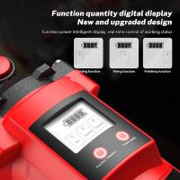 Amoladora angular eléctrica inalámbrica sin escobillas de 125mm, máquina pulidora de corte, pantalla Digital de velocidad, herramienta eléctrica compatible con batería Makita de 18V - details 1