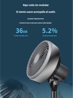 6 Ventilador de piso eléctrico, ventilador de aire doméstico, ventilador de circulación silencioso. - details 8