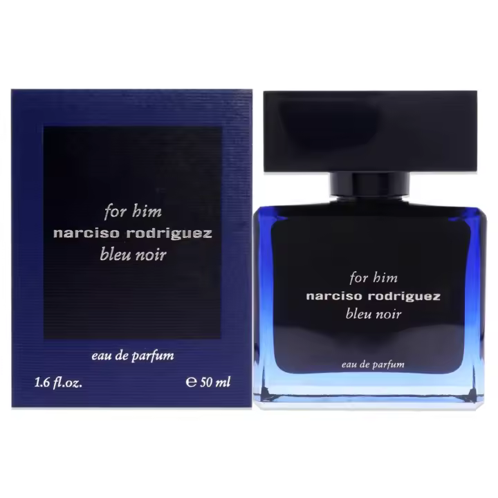 Narciso Rodriguez For Him Bleu Noir EDP 100 ml - Perfume masculino amaderado especiado con toques frescos. Ideal para hombres elegantes y misteriosos. - 1