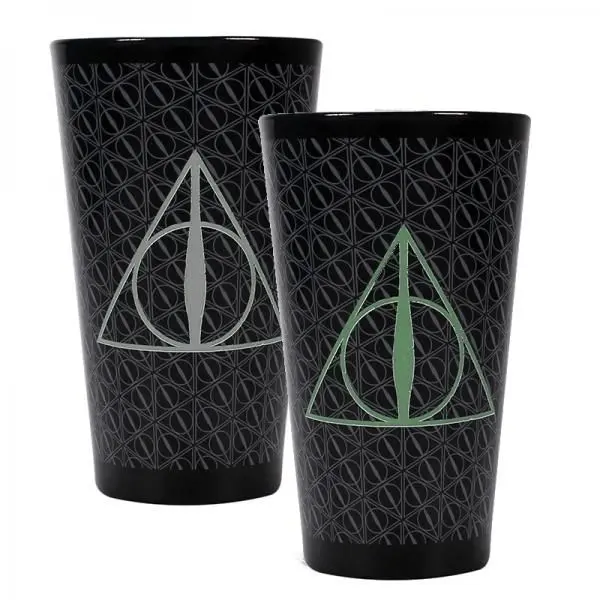 Vaso Harry Potter, Reliquias de la Muerte que cambia de color con líquido frío. 450ml - 1