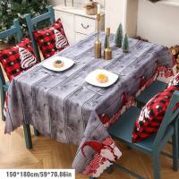 Mantel Rectangular De Navidad Impermeable Para Mesa De Comedor Decoración De Fiesta Del Año Nuevo Estilo Jacquard Tamaño Multi - details 3