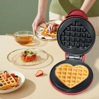 Mini Horno Eléctrico Multifuncional Para Galletas Y Sándwiches Antiadherente Para Desayuno En Casa Máquina De Hornear Postres - details 16