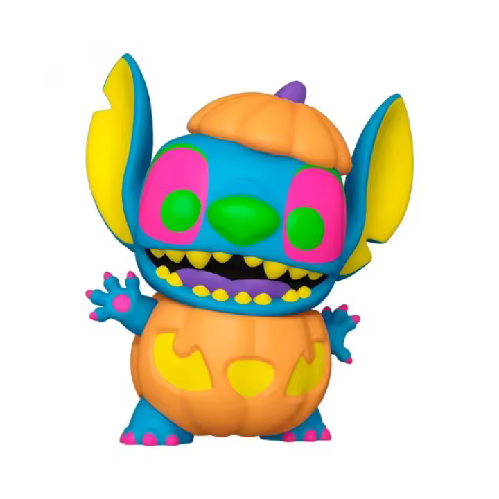 Funko-Pop! Vinyl (Exc) Disney - Pumpkin Stitch (BLKLT) (Exc) - 1