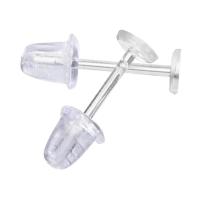 Aros De Joyería Invisibles De Plástico 5mm Para Manualidades DIY Suministros De Pendientes Sin Punzón (300 Piezas/150 Pares) - details 2