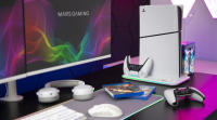 Mars Gaming MPS5-B2 Soporte RGB para PS5 Slim Estándar y Digital, 1x Ventilador, Cargador Doble de Mandos, Soporte PS5 con Iluminación Neón RGB, Organizador Videojuegos + Soporte Auriculares, Base Stand PS5 Blanca - details 1