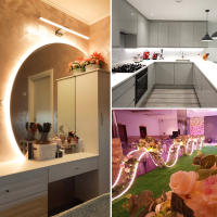 Tira De LED COB Neon 24V 10M Con Control Remoto RF Dimmable 320 LEDs/m Flexible Para Decoración De Jardín Luz De Tubo De Cinta - details 12