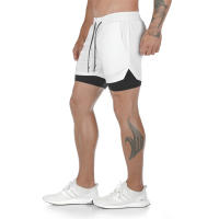 Shorts De Correr Para Hombre Verano 2024 2 En 1 Deportivos De Entrenamiento Secado Rápido Pantalones De Gimnasio - details 23