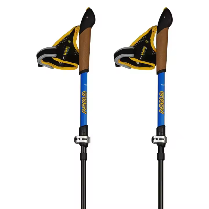 Asolo Bastones Traveller Dlx Plateado Unisex - 1