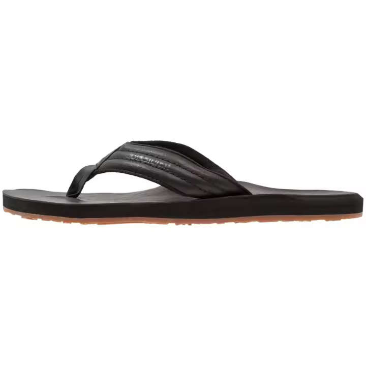 Sandalias Quiksilver Carver Nubuck para hombre en color negro - 1
