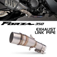 Pipe De Escape De Acero Inoxidable Para Honda Forza350 2021-2024 Modificación De La Línea De Escape De Scooter De 51mm - details 1