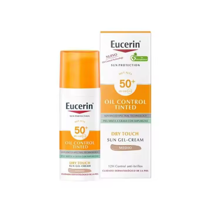 Eucerin Sun Protection SPF50+ Oil Control Tono Medio 50 ML - 1