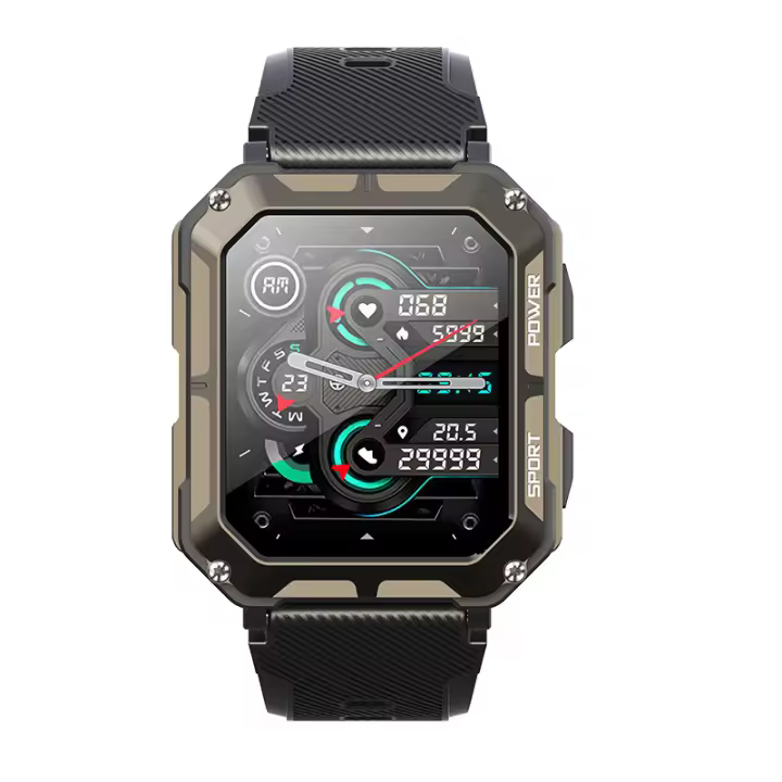 deportes bluetooth C20pro llamada smartwatch al aire libre triple defensa podómetro impermeable multi-sport smartwatch - 1