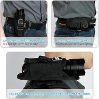 Funda táctica para 360 Grados, Funda para cinturón, soporte para Antorcha portátil, accesorios de iluminación para Caza, Funda para Antorcha, linterno giratoria de 360 Grados - details 3