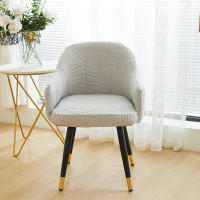 Funda De Silla Elástica De Color Sólido Para Sala De Estar Y Comedor Protector De Asiento De Juego Europeo Polyester/Cotton - details 7