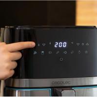 Freidora de Aire sin Aceite 5,5L Cecotec Cecofry Full InoxBlack 5500 Pro. 1700 W, Dietética y Digital, Panel Táctil, Acabados en Acero Inox, Tecnología PerfectCook, Termostato, 8 Modos - details 2