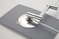 Espejo De Baño Con Ampliación 3X Espejo De Maquillaje Para Pared Espejo Cosmético Plegable Cuadrado De 8 Pulgadas Con Brazo Doble Acero Inoxidable Moderno Para Dama - details 18