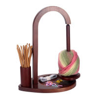 Soporte Magnético De Madera Para Hilo Y Gancho De Crochet Rotación 360° Ideal Para Enthusiasts De La Tejer Y Crochet Regalo Perfecto - details 1