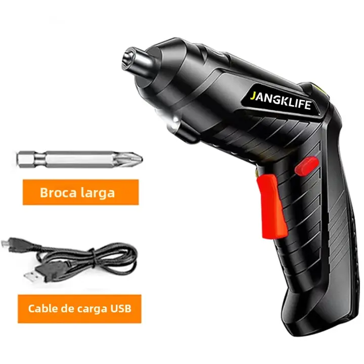Destornillador Eléctrico Recargable Inalámbrico Potente Con Impacto Herramienta De Perforación Para DIY En El Hogar - 1