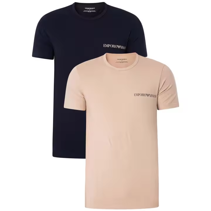 Emporio armani t-shirt pack 2 pack crew neck t-shirt s/s - 1