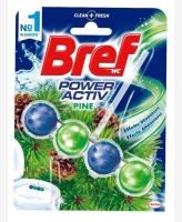 BREF Power Activ Natura Cesta WC (1 unidad), limpia baño para un WC siempre limpio y fresco, limpiador de baños con fórmula antical que elimina la suciedad - details 0